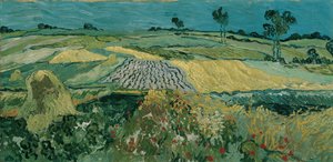 Równina Auvers autorstwa Vincent van Gogh
