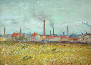 Fabryki w Asnières widziane z Quai de Clichy autorstwa Vincent van Gogh