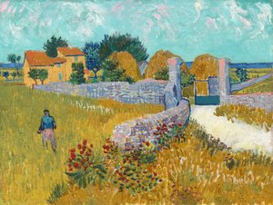 Dom wiejski w Prowansji, 1888. autorstwa Vincent van Gogh