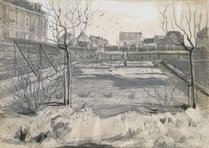 Szkółka Kwiatowa przy Schenkweg w Hadze autorstwa Vincent van Gogh