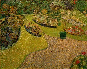 Ogród w Auvers autorstwa Vincent van Gogh
