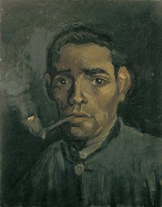 Głowa mężczyzny, 1884-1885 autorstwa Vincent van Gogh