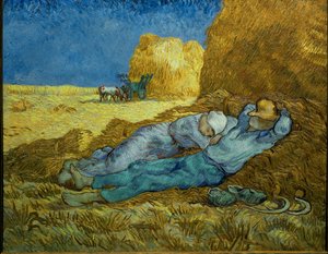La meridienne lub la sieste autorstwa Vincent van Gogh