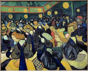 La salle de danse a Arles Obraz Vincenta Van Gogha (1853-1890) 1888 Nd. 0,65x0,81 m Paryż, musee d