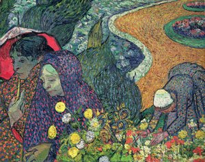 Panie z Arles (Wspomnienia z ogrodu w Etten) autorstwa Vincent van Gogh