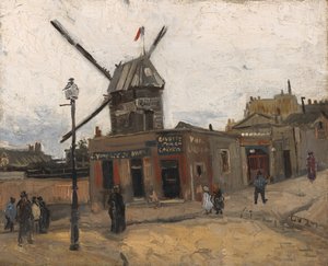 Młyn „La Galette” autorstwa Vincent van Gogh