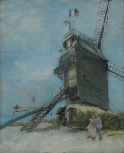 Moulin de la Galette, Montmartre, Paryż, ok. 1886-87 (olej na płótnie) autorstwa Vincent van Gogh