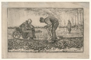 [Praca w polu] autorstwa Vincent van Gogh