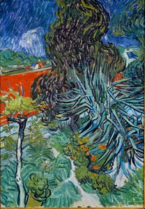 Ogród doktora Gacheta w Auvers sur Oise (Auvers-sur-Oise) Obraz Vincenta van Gogha (1853-1890) 1890 nd. 0,73x0,52 m Paryż, Muzeum Orsay autorstwa Vincent van Gogh