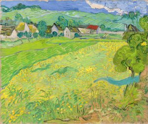 Les Vessenots w Auvers autorstwa Vincent van Gogh