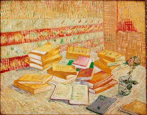 Żółte księgi czyli paryskie romanse Obraz Vincenta Van Gogha (1853-1890) 1887 wym.73x93 cm Baden-Baden, własność prywatna autorstwa Vincent van Gogh