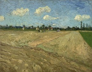 Zaorane pola („Bruzdy”) autorstwa Vincent van Gogh