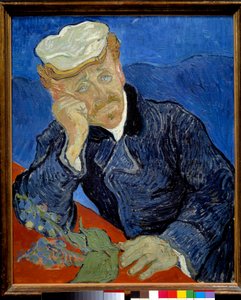 Portret doktora Paula Gacheta (1828-1909) Obraz Vincenta van Gogha (1853-1890) 1890 Nd. 0,68x0,57 m Paryż, musee d
