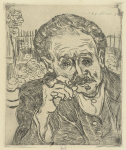 Portret dr Gacheta autorstwa Vincent van Gogh