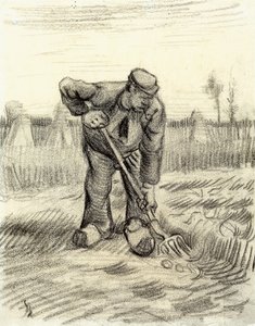 Zbieracz ziemniaków, 1885 autorstwa Vincent van Gogh