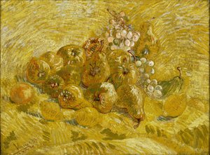 Pigwy, cytryny, gruszki i winogrona, 1887-1888 autorstwa Vincent van Gogh