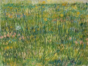 Kawałek trawnika. 1887 autorstwa Vincent van Gogh