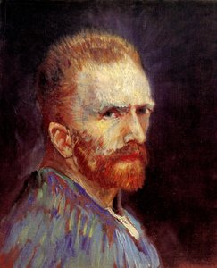 Autoportret, ok. 1887 (olej na płótnie) autorstwa Vincent van Gogh