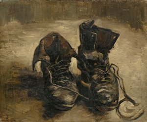 Buty, 1886 autorstwa Vincent van Gogh