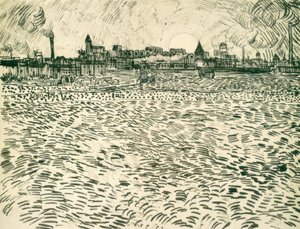 Letni wieczór w Arles autorstwa Vincent van Gogh