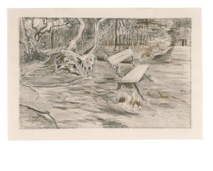 Ławka, 1882 autorstwa Vincent van Gogh