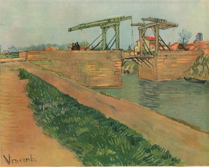 Most zwodzony, marzec 1888, 1947. autorstwa Vincent van Gogh