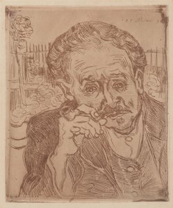 Człowiek z fajką: Portret doktora Gacheta autorstwa Vincent van Gogh