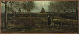 Ogród plebański w Nuenen wiosną autorstwa Vincent van Gogh