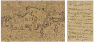 Żółty Dom Ulica, List do Theo z Arles, sobota, 29 września 1888 r. autorstwa Vincent van Gogh