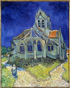 Kościół Auvers-sur-Oise autorstwa Vincent van Gogh