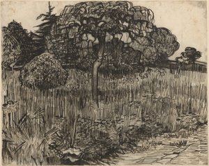 Płaczące drzewo autorstwa Vincent van Gogh