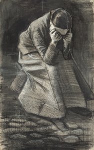 Płacząca kobieta, 1883 autorstwa Vincent van Gogh