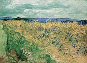 Pole Pszenicy z Chabrami autorstwa Vincent van Gogh