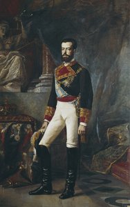 Portret Amedeo I króla Hiszpanii