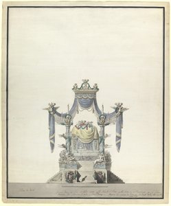 Katafalk dla cesarzowej Katarzyny Wielkiej 1729-1796, 1796