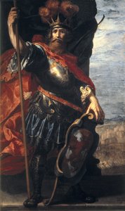 Portret króla Wizygotów Athaulfa autorstwa Vincenzo Carducci
