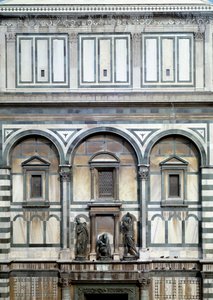 Św. Jan Chrzciciel, Jego Kat i Salome (Szczegół baptysterium we Florencji) - Rzeźba autorstwa Vincenzo Danti