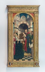 Ofiarowanie Jezusa w świątyni, ok. 1470 (tempera na panelu) autorstwa Vincenzo Foppa