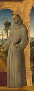 Św. Antoni Padewski, c. 14951500. autorstwa Vincenzo Foppa