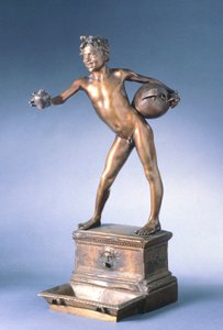 nosidło na wodę, Vincenzo Gemito (1852-1929), brąz, 25 cm