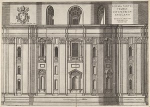 Zwierciadło świetności rzymskiej: św. Piotra, 1564. autorstwa Vincenzo Luchino