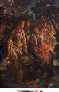 Scena rodzajowa lub żniwa (żniwa) Obraz Vincenzo Migliaro (1858-1938) 1895 Kolekcja prywatna