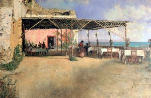 Tawerna w Posillipo, 1886
