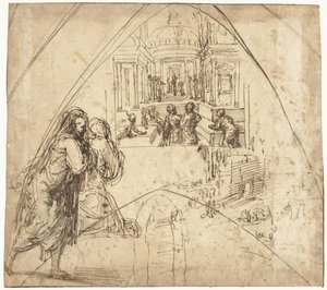 Świątynia Maryi autorstwa Vincenzo Tamagni da San Gimignano