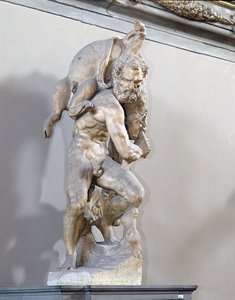 Praca Herkulesa, Salone dei Cinquecento (marmur)
