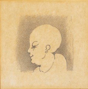Głowa autorstwa Violette de Mazia