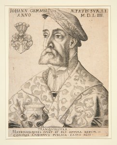 Portret Joannesa Gemmela autorstwa Virgil Solis