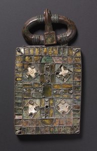Klamra paska, c.525-560 autorstwa Visigothic