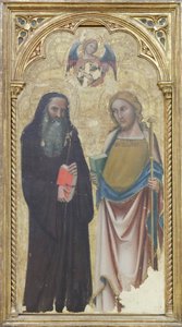 Święty Antoni Opat i Święty Jakub Większy, ok. 1350 (tempera na panelu)