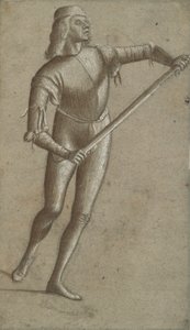 Carpaccio - Gondolier (recto), około 1514-1520 autorstwa Vittore Carpaccio